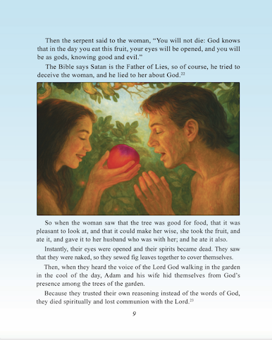 God's Story Illustrated Book Sample 1