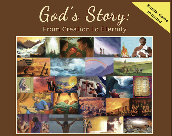 God's Story Puzzle Cover Art