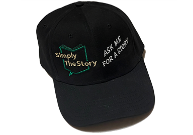 STS Embroidered Hats for people to Ask Me For a Story