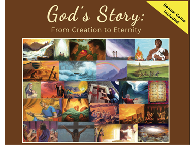 God's Story Puzzle Cover Art